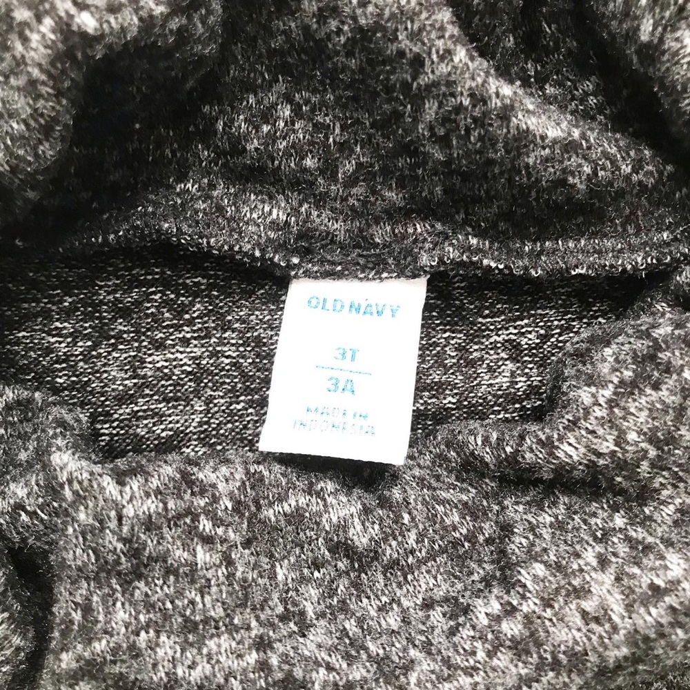 Old Navy soft cowl neck soft dress EUC 3T - Picture 4 of 5